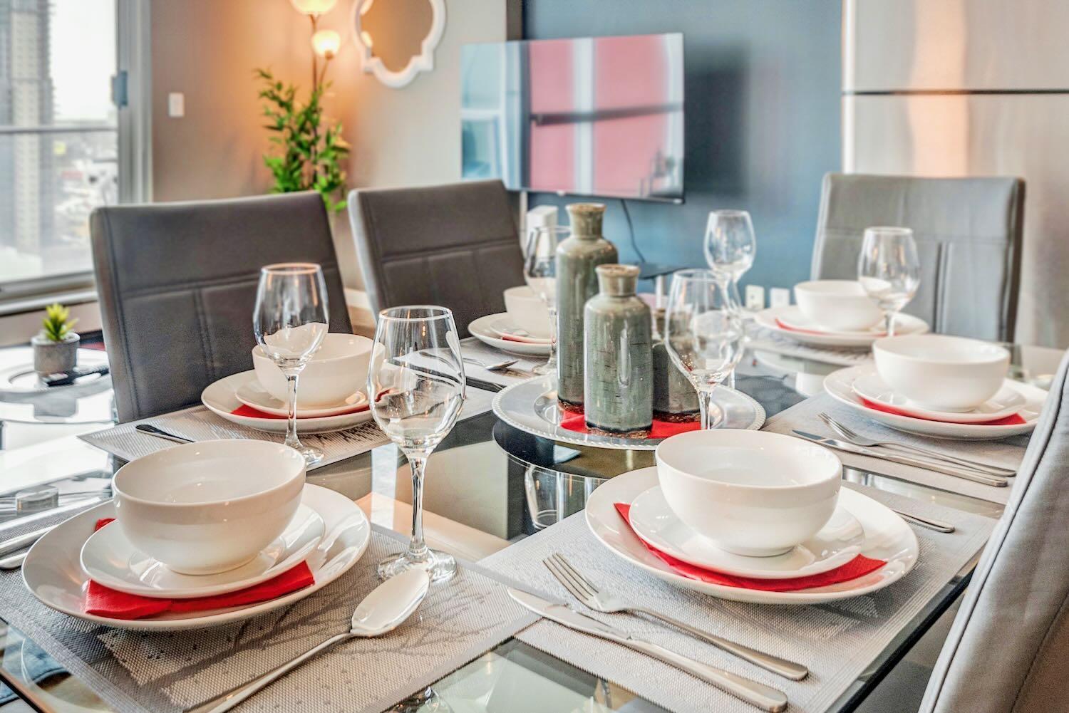 Modern 2Br Condo - King Bed - Downtown City Views YYC Buitenkant foto